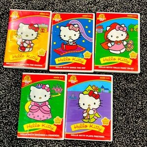 Hello Kitty DVD set of 5